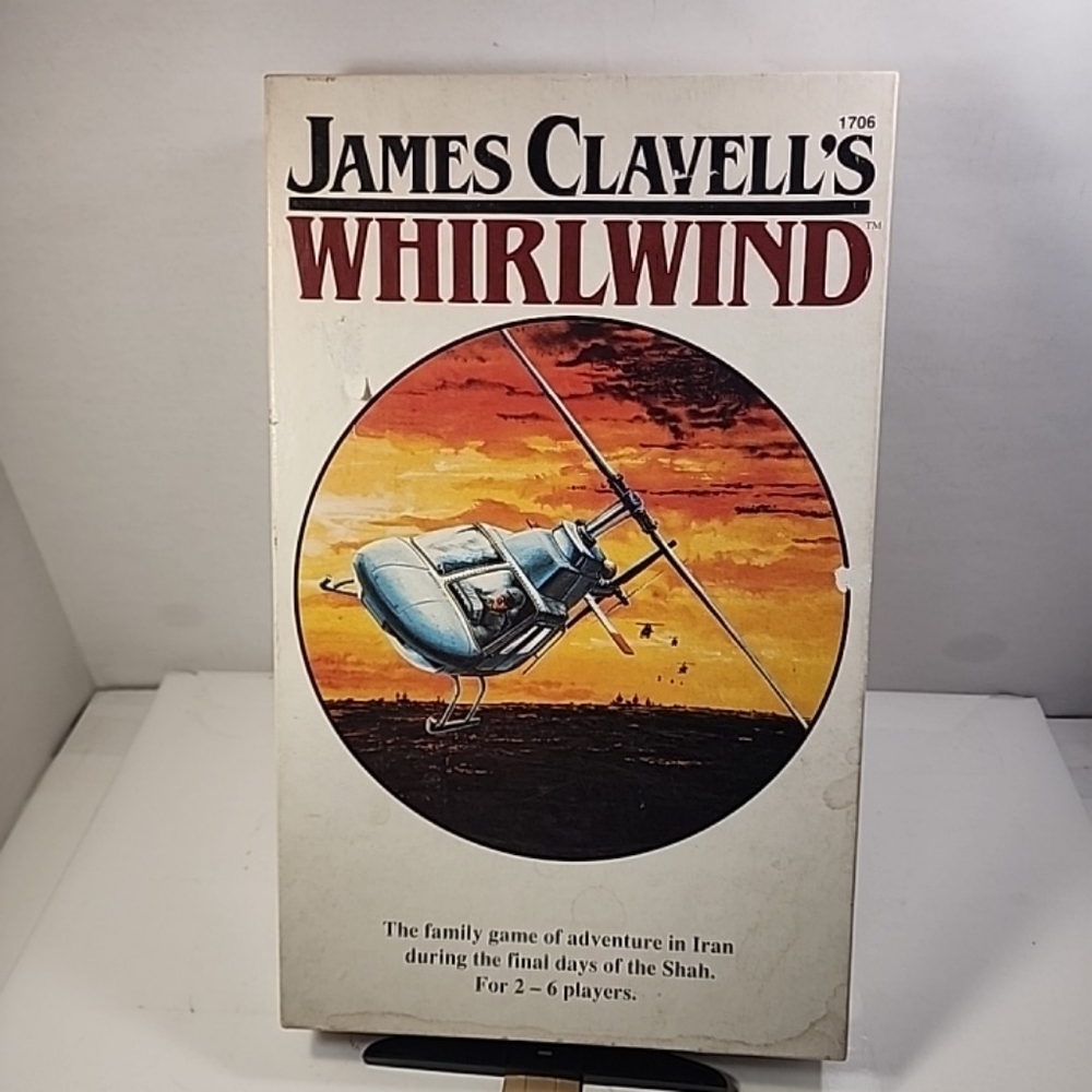 VTG (1986) Board Game James Clavell's WHIRLWIND by  FASA Corporation.